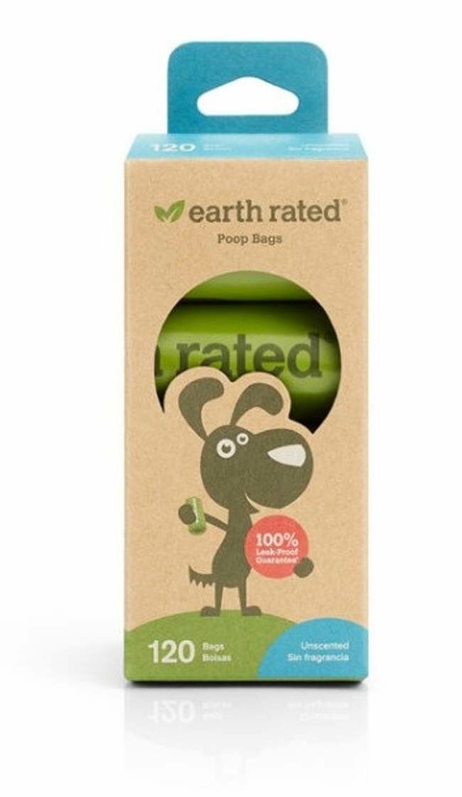 Earth Rated Unscented Poop Bags - 120 Ct