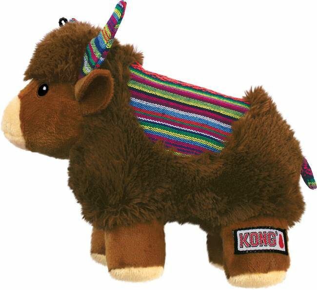 Kong Sherpa Yak Toy - Brown, M