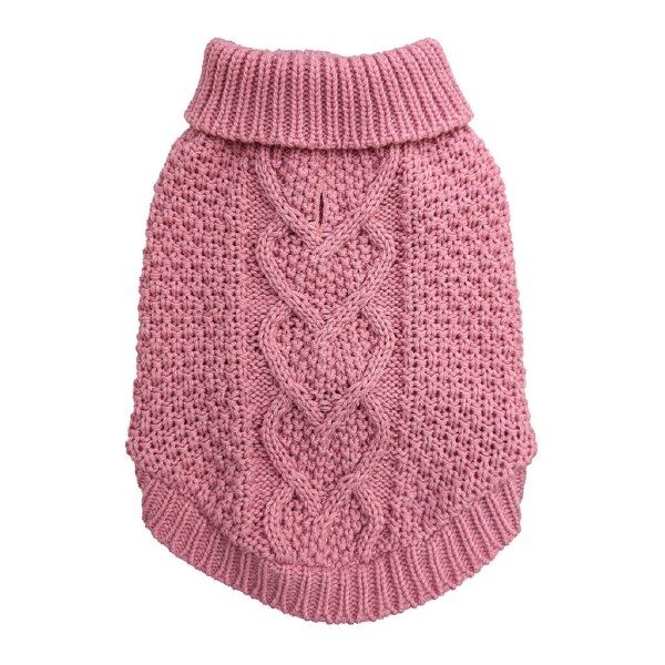 Ethical Pet Fashion Xlarge Pet Chunky Heart Sweater