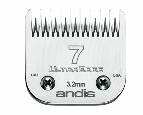 Andis Detachable Blade Size 7 Skip Tooth - Chrome Finish