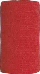 Andover Red PowerFlex Self Adherent Tape, 4-In X 5-Yd