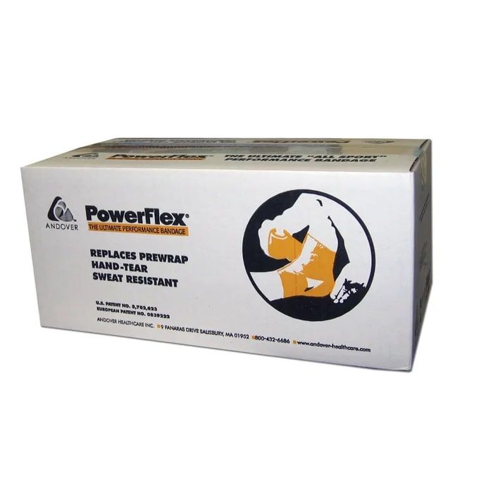 Andover White PowerFlex Self Adherent Tape, 4-In X 5-Ft