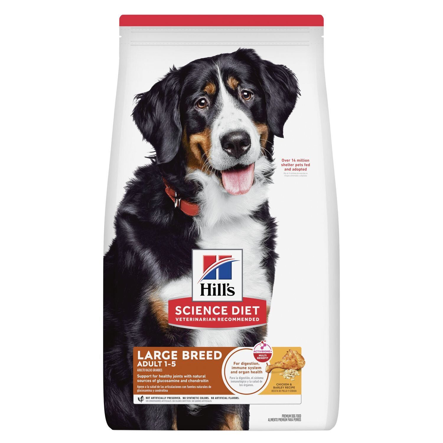 Hill's Science Diet Adult Large Breed Chicken & Barley Recipe Dog Food, 45-Lb