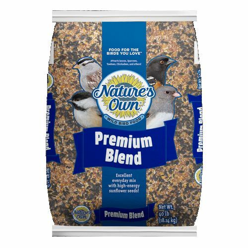 Nature's Own Premium Blend Bird Seed, 40-Lb