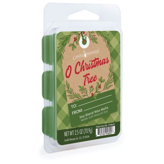 Candle Warmers O Christmas Tree Limited Edition Christmas Wax Melt, 2.5-Oz