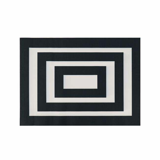 Evergreen Frame Layering Mat - Black