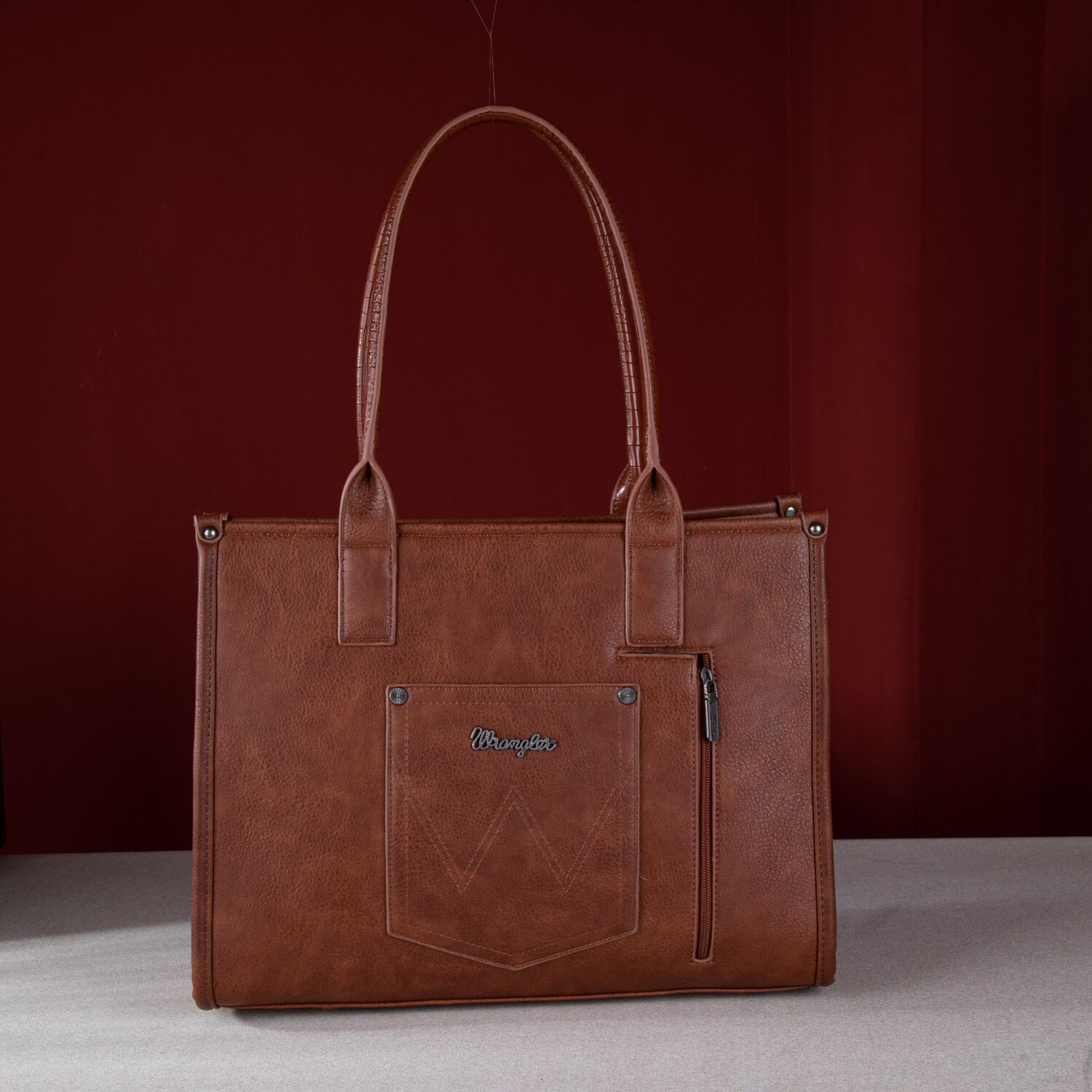 Wrangler Croc Print Large Tote