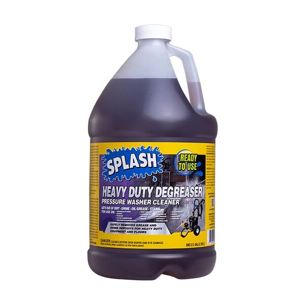 Splash Heavy Duty Degreaser Pressure Washer Cleaner, 1-Gal