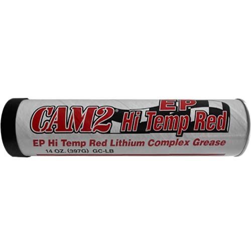CAM2 Hi-Temp Red Lithium Complex Grease, 14-Oz