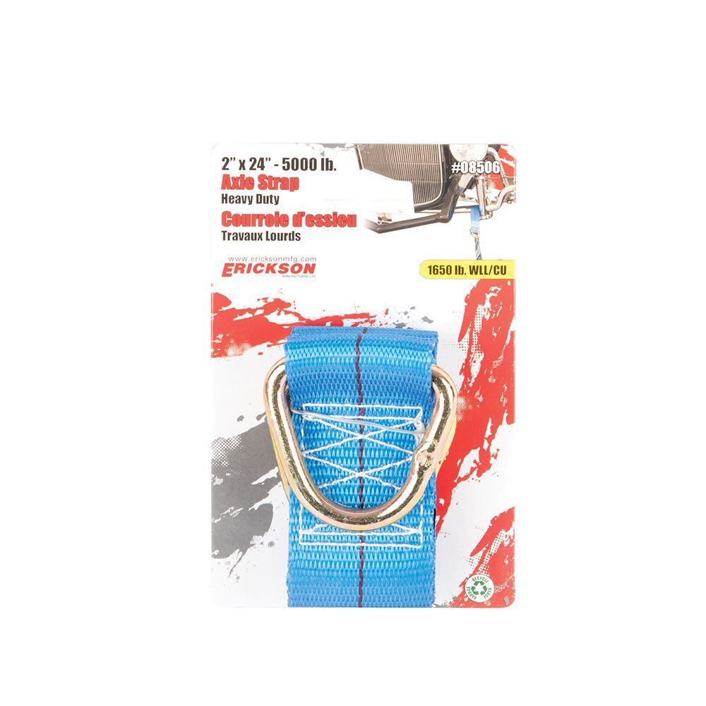 Erickson Axle Strap, 2-In x 24-Ft, 5000-Lb