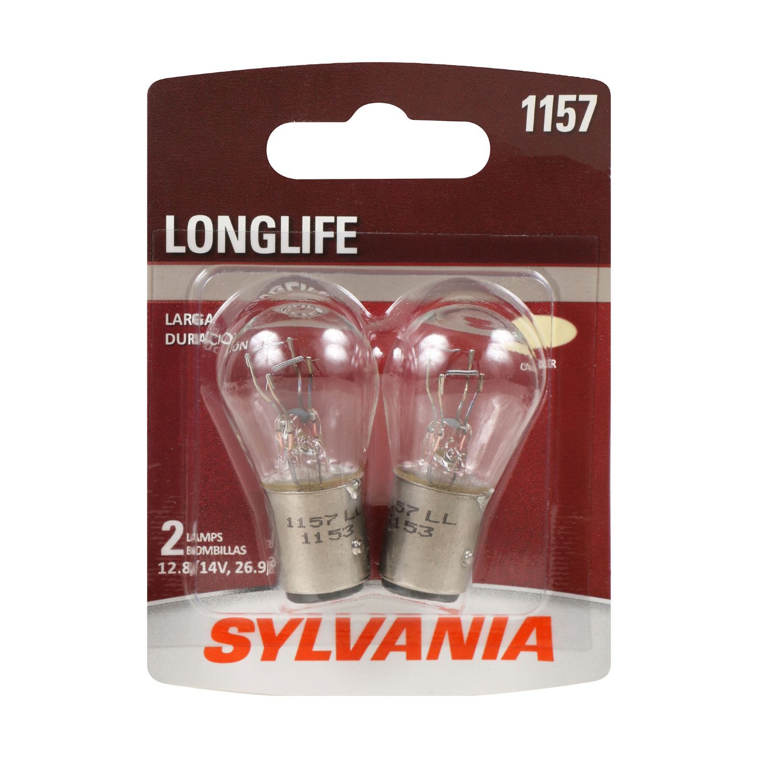 Sylvania 1157 Long Life Mini Bulb, 2-Pk
