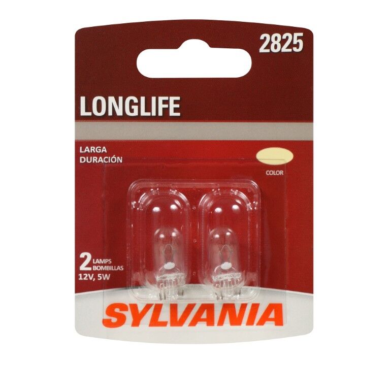 Sylvania Automotive 2825 White Long Life LED Mini Bulb, 2-Pk