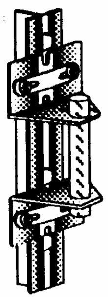 Wedge Loc Gate Hinge Set - 12 in x 7.5 in x 2 in