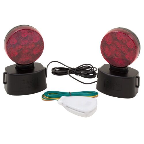 Blazer International Wireless Magnetic LED Tow Light Kit, 4-Pk