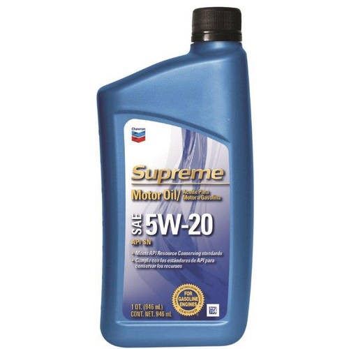 Chevron Supreme 5W-20 Motor Oil , 1-Qt