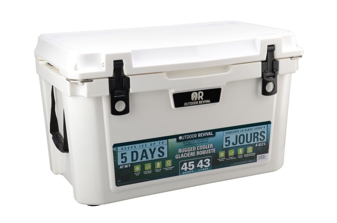 Outdoor Revival 45-Qt Cooler in White