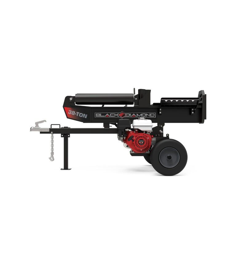 Black Diamond 38 Ton Horizontal/Vertical Gas-Powered Log Splitter with Honda 270cc Engine
