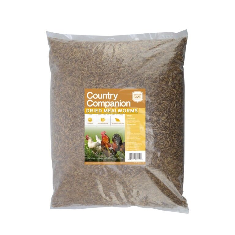 Country Companion Dried Mealworms, 12-Oz