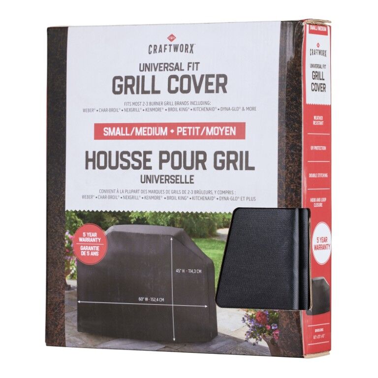 Craftworx Universal Fit Premium S/M Grill Cover
