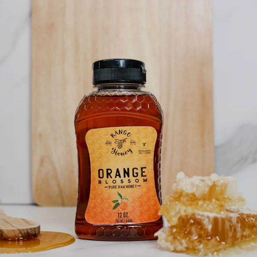 Rango Honey Desert Bloom Squeeze Bottle, 12-Oz
