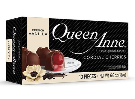 Queen Anne French Vanilla Cordial Cherries, 10-Pc