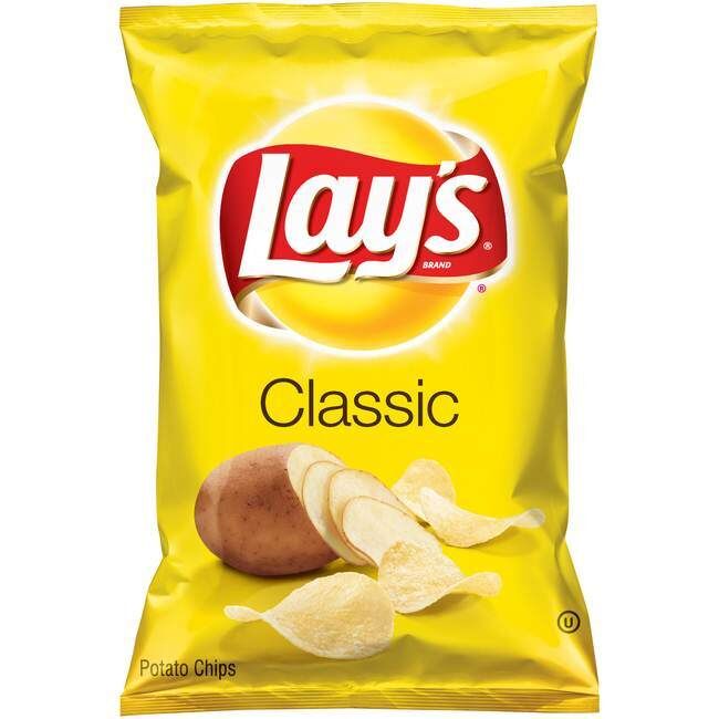 Frito-Lay Lays Potato Chips - Regular, 2.25 oz