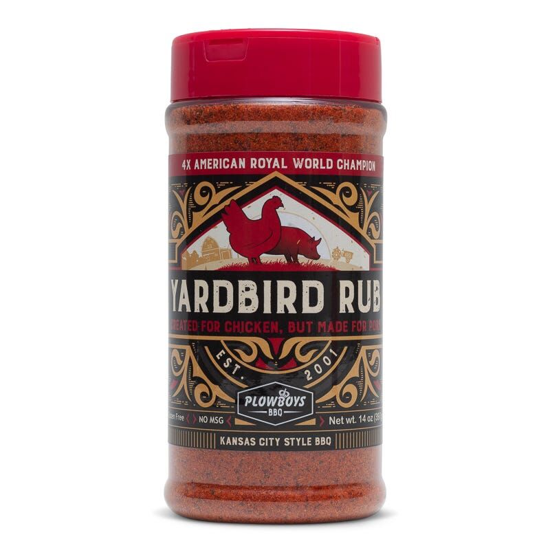 Plowboys Barbeque Yardbird Rub, 14-Oz