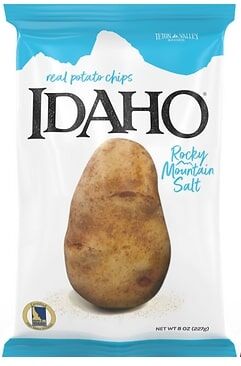 Idaho Real Potato Chips - Rocky Mountain Salt, 7-Oz