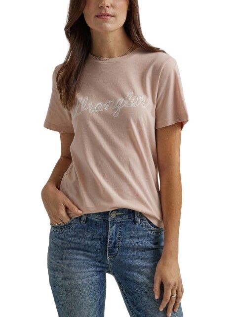 Wrangler Women's Rope Logo Regular Fit T-Shirt