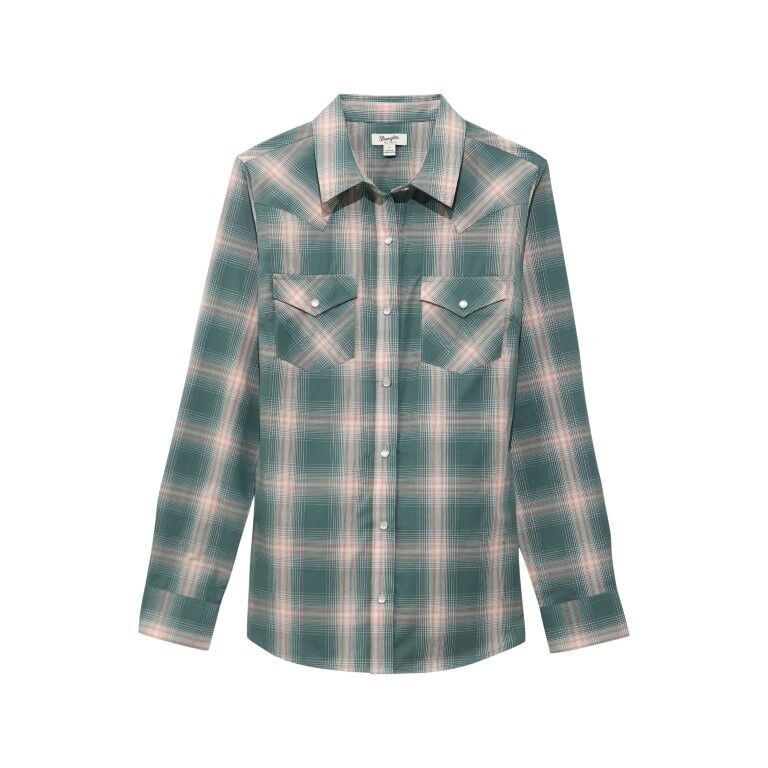 Wrangler Women's Retro Essential Snap Shirt
