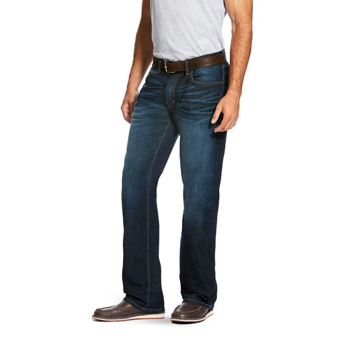 Ariat Men's M5 Slim Stretch Legacy Stackable Straight Leg Jean