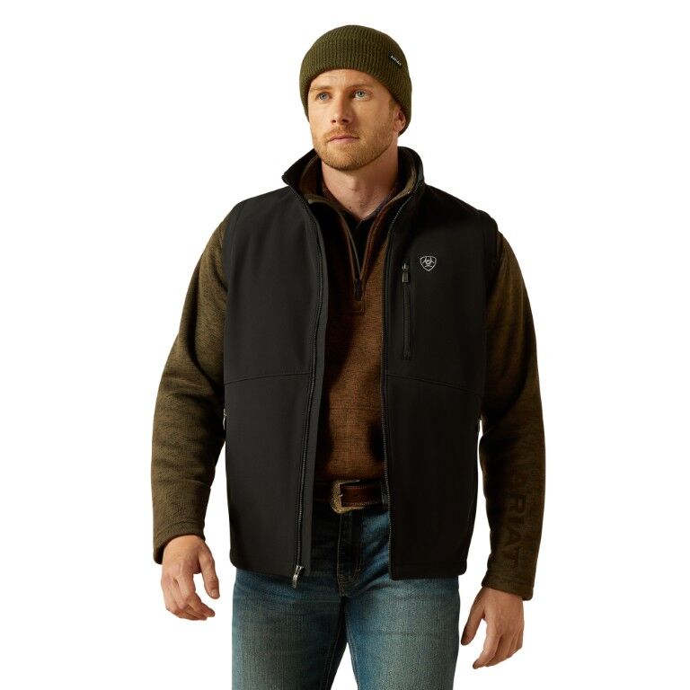 Ariat Men's Logo Softshell Vest