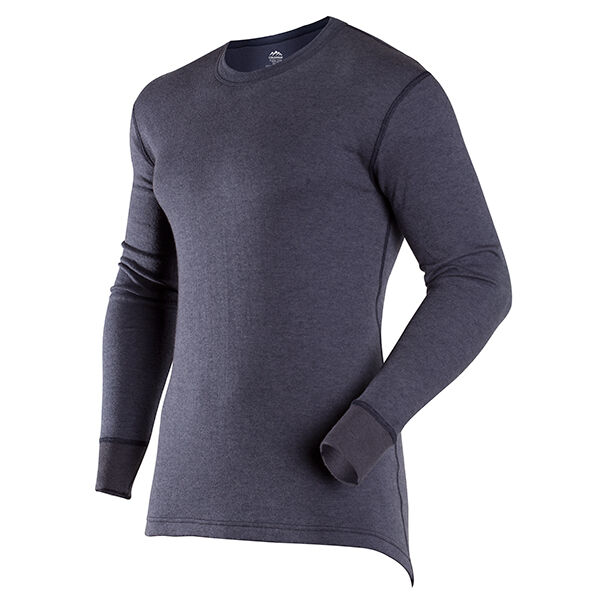 ColdPruf Authentic Wool Plus Men's Navy Crew, 2XL