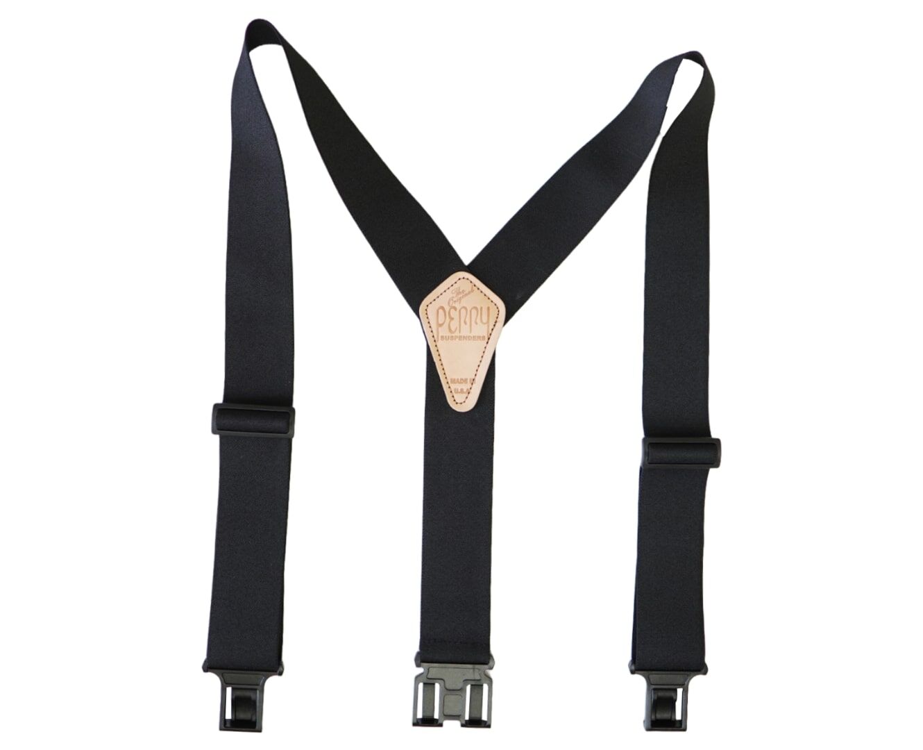 Perry Suspenders Men's Original Perry Suspenders 2-In Width in Black