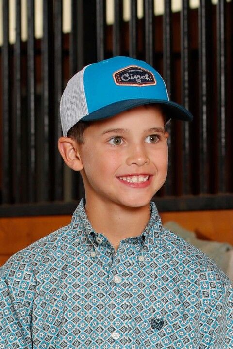 Cinch Youth's Boy's Logo Trucker Cap