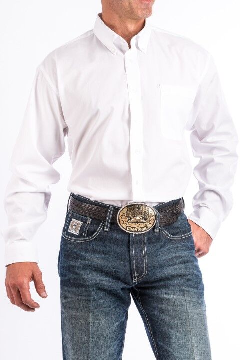 Cinch Men's Solid Button Down Western Shirt