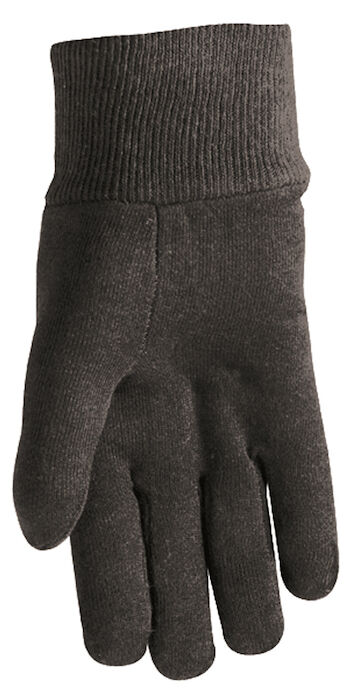 Wells Lamont Men's Wearpower Standard Jersey Gloves in Dark Brown