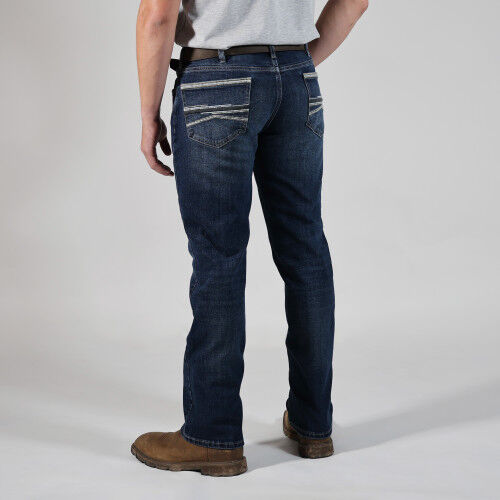 Key Men's Aristocrat McKey Straight Fit Bootcut Jean