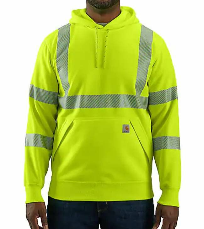 Carhartt Men's High Visibility Class 3 Sweatshirt