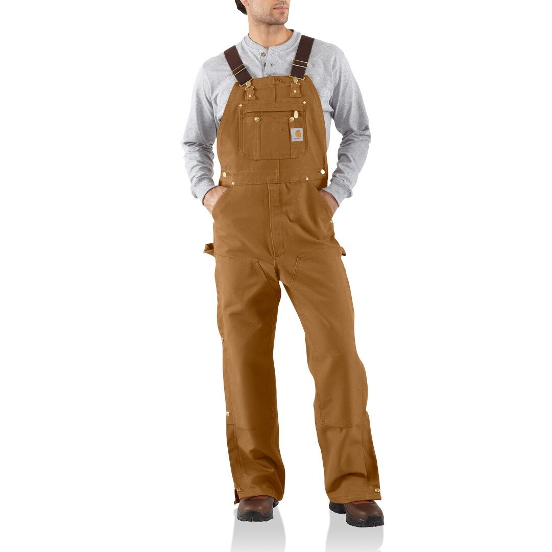 Carhartt Men's Loose Fit Firm Duck Bib Overall 