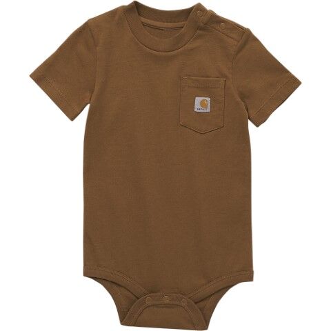 Carhartt Kids' Short Sleeve Pocket Bodysuit