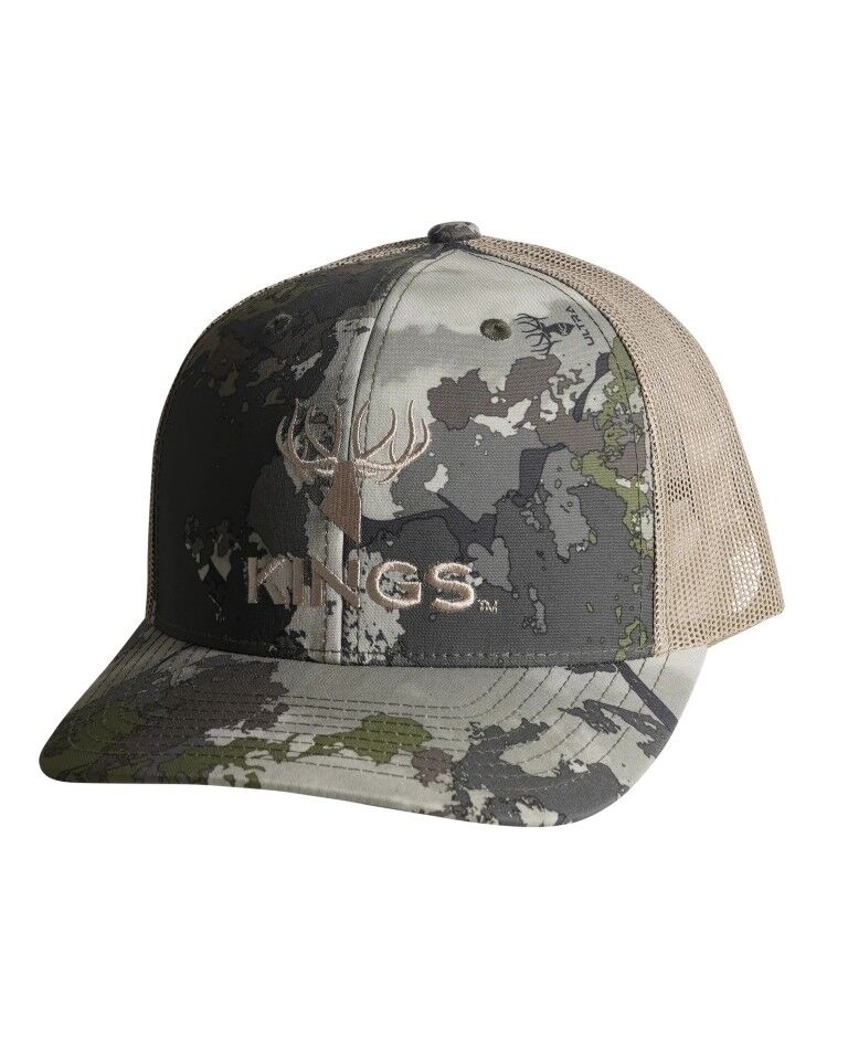 King's Camo Men's Richardson Camo Logo Snapback Cap