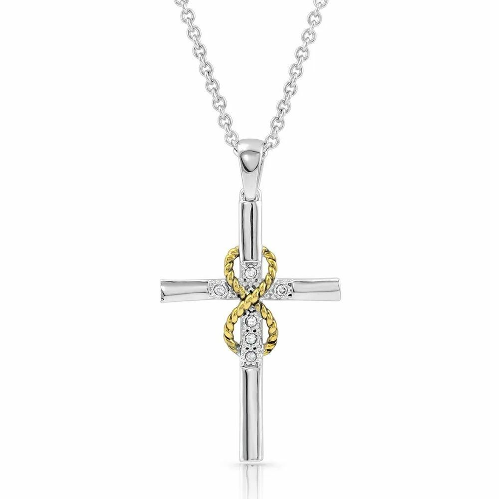 Montana Silversmiths Eternal Faith Cross Necklace
