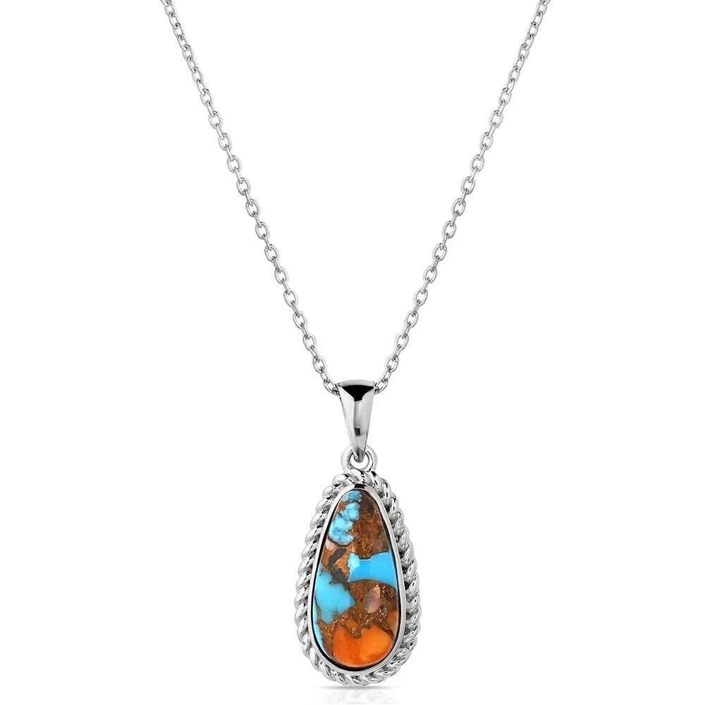 Montana Silversmiths Mountain Glacier Treasures Necklace