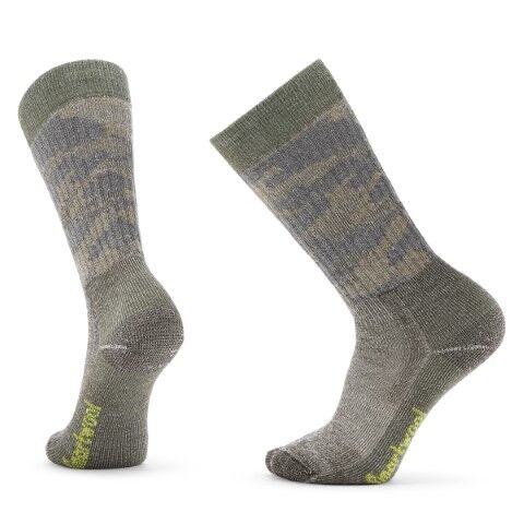 Smartwool Men's Hunt Classic Edition Camo Tall Crew Socks in Chestnut