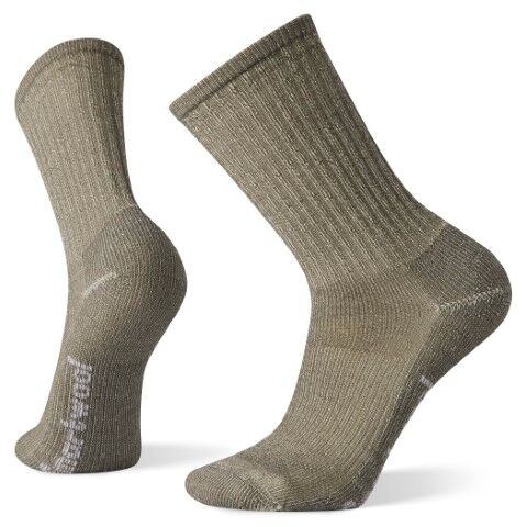 Smartwool Men's Hike Classic Edition Crew Socks in Taupe