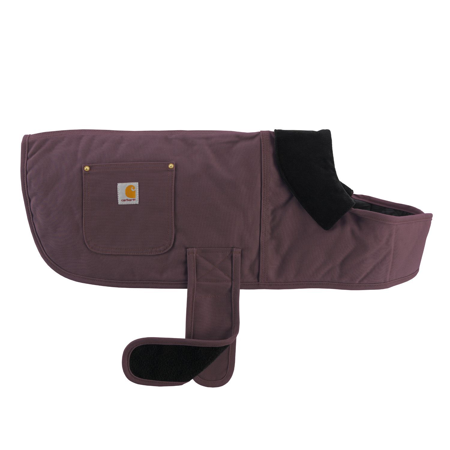 Carhartt Firm Duck Insulated Large Deep Wine Dog Chore Coat