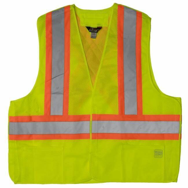 Tough Duck Men's 5-Point Tearaway Safety Vest