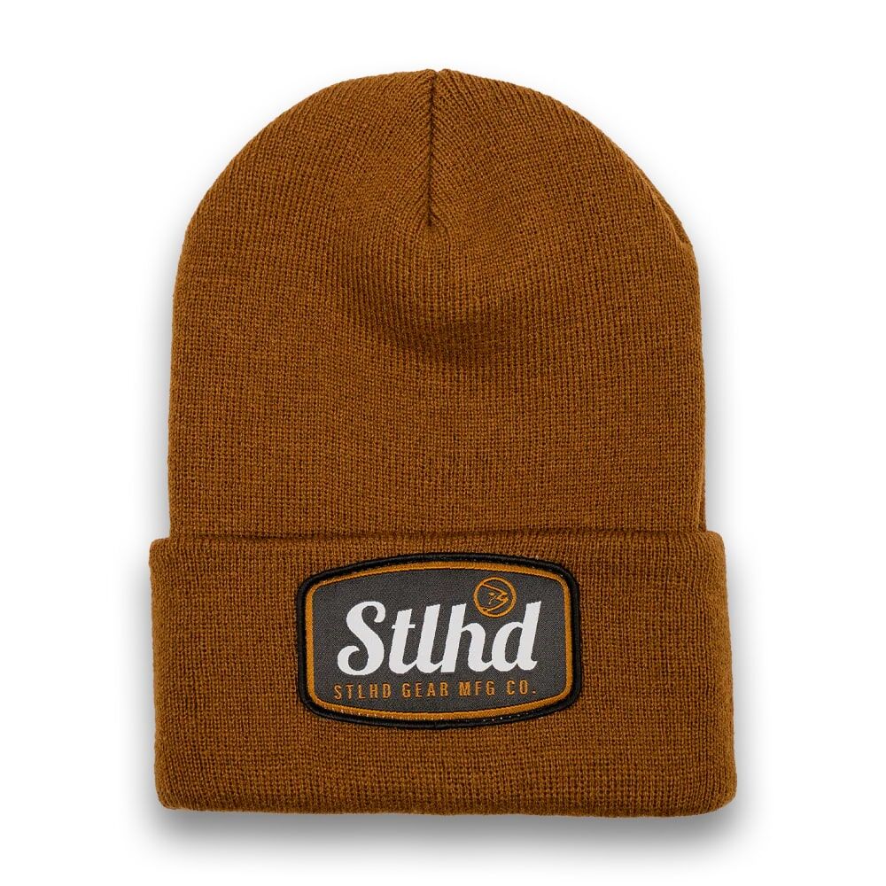 STLHD Men's Rustic Knit Hat in Brown
