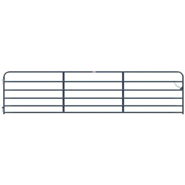 Behlen Country Gray The Heritage Round Corner Gate, 18-Ft x 50-In